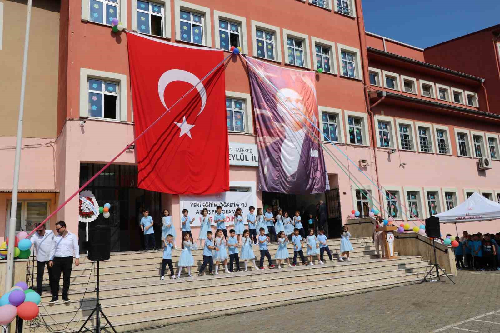 Giresun’da yeni eğitim ve öğretim yılı başladı
