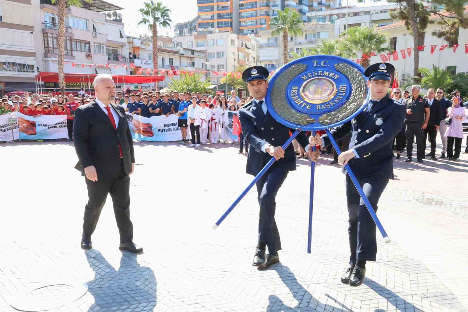 Menemen’de kurtuluş coşkusu
