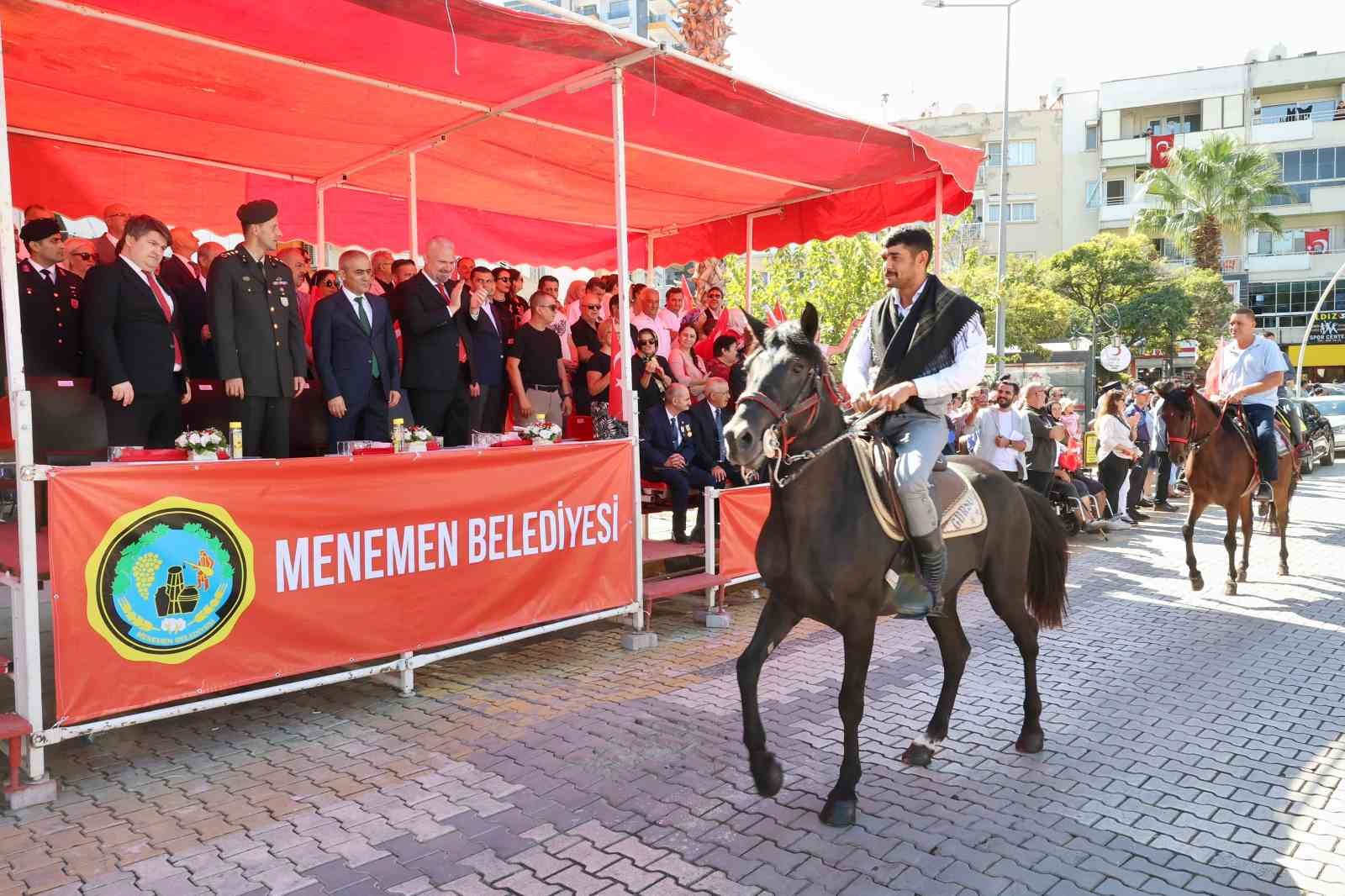 Menemen’de kurtuluş coşkusu
