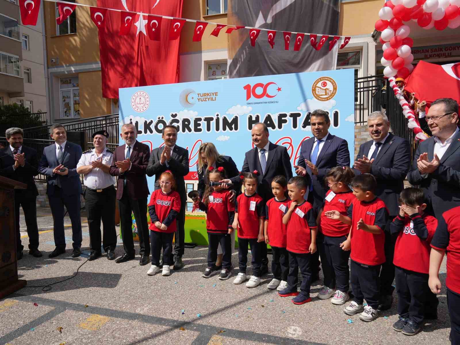 Kastamonu’da ilk ders zili çaldı
