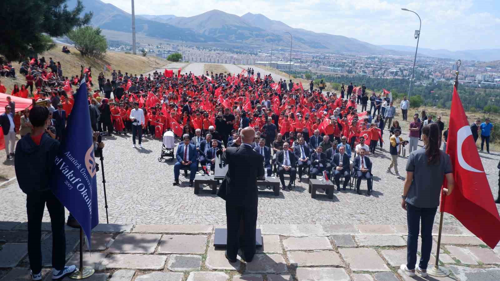 Erzurum tabyalarında ilk ders: Aşk-ı Vatan
