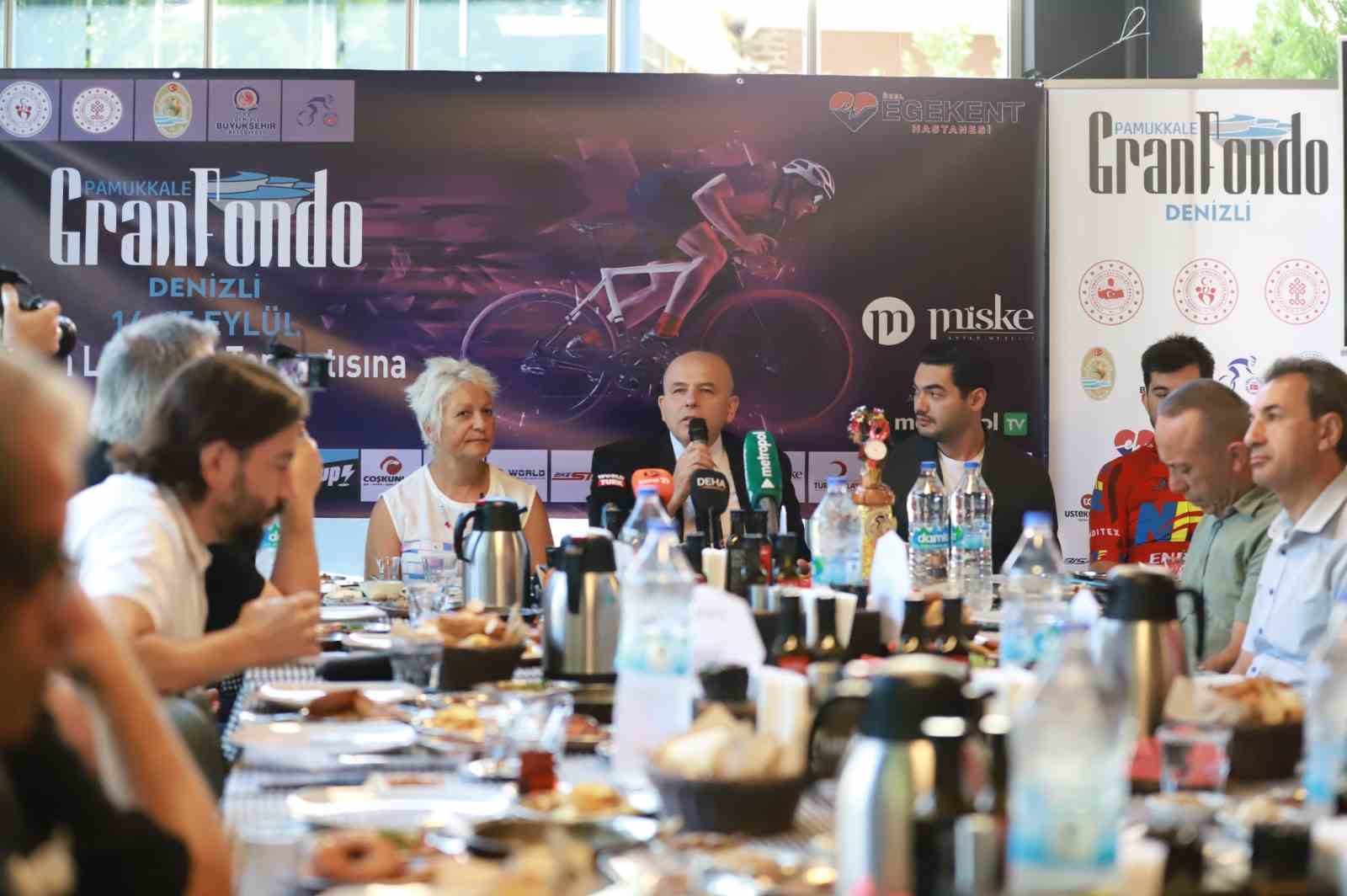 Granfondo Pamukkale Bisiklet Yarışları için geri sayım başadı
