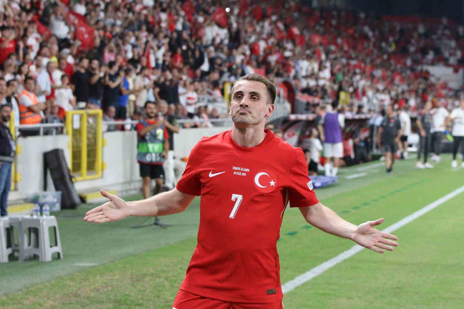 UEFA Uluslar Ligi: Türkiye: 1 - İzlanda: 0 (Maç devam ediyor)
