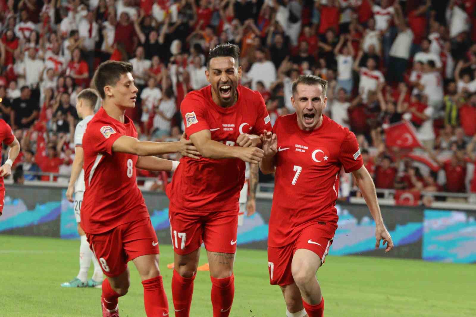 UEFA Uluslar Ligi: Türkiye: 1 - İzlanda: 0 (Maç devam ediyor)
