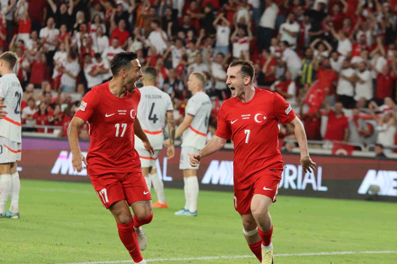 UEFA Uluslar Ligi: Türkiye: 1 - İzlanda: 0 (Maç devam ediyor)
