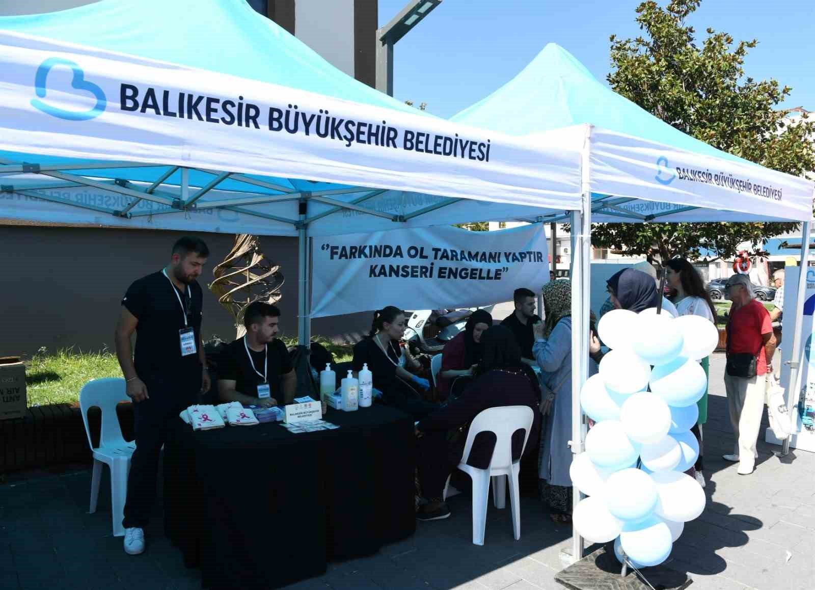 Balıkesir Büyükşehir, halk sağlığı için sahada
