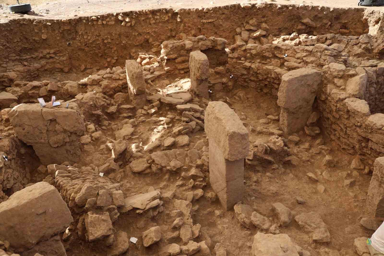 Şanlıurfa’da Göbeklitepe kadar eski Sayburç Ören Yeri’nde kazı çalışmaları sürüyor
