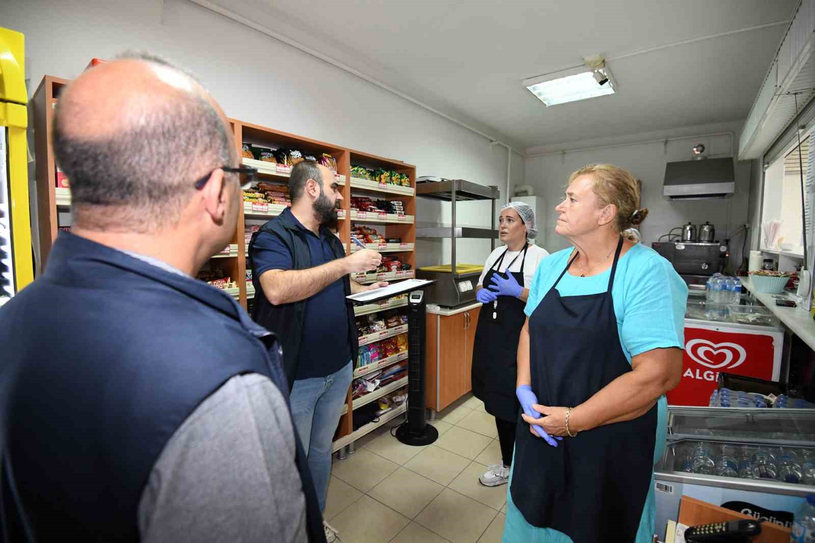 Okulların açılmasıyla birlikte kantin denetimleri başladı
