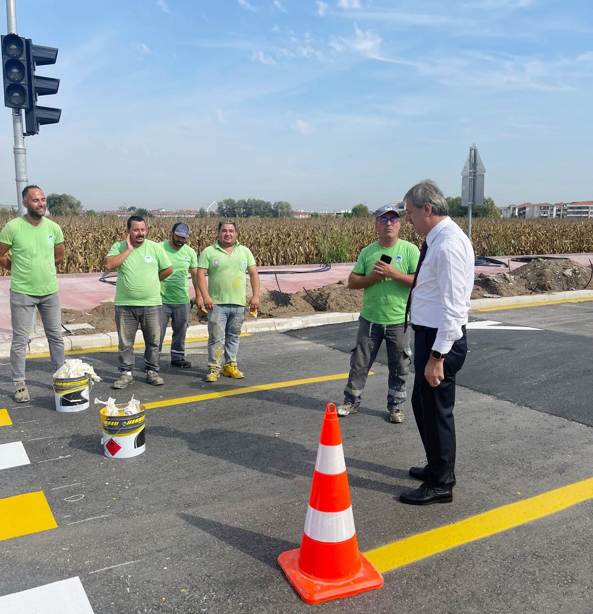 Başkan Alemdar 1. Cadde’de son durumu inceledi: “Bölgeye yakışır bir proje oldu”
