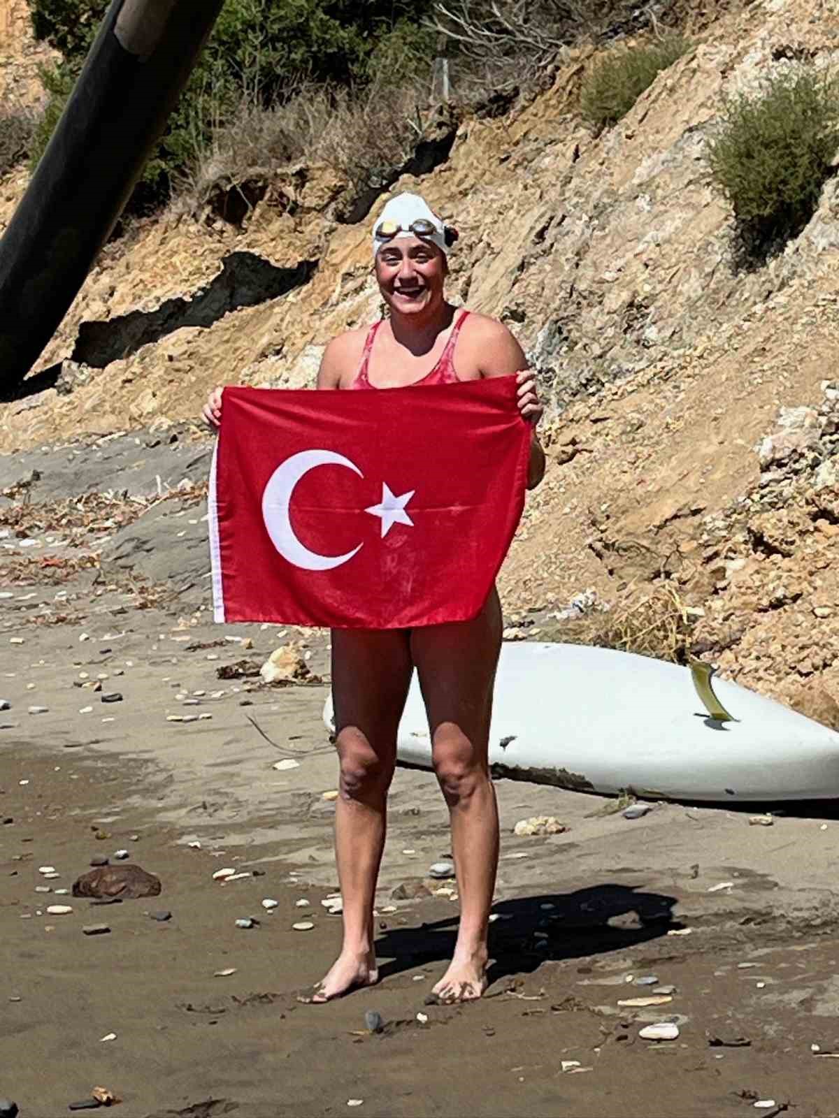 Aysu Türkoğlu Catalina Kanalı’nı başarıyla geçti
