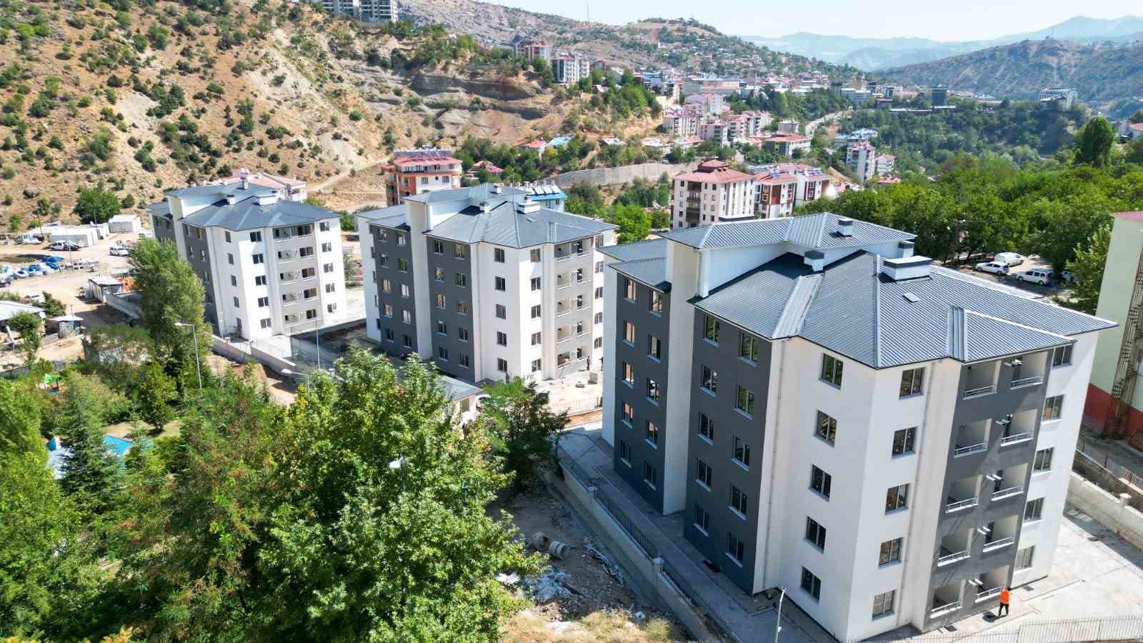 Tunceli’de 684 konutun yapımı devam ediyor
