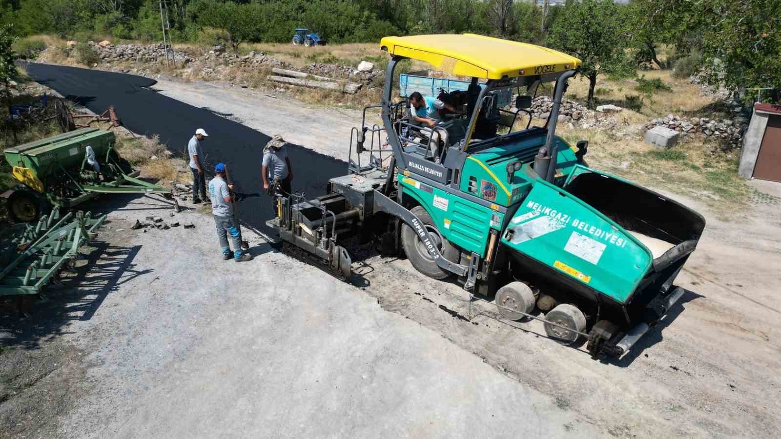 Melikgazi Belediyesi’nden Büyük Bürüngüz’de kapsamlı çalışma
