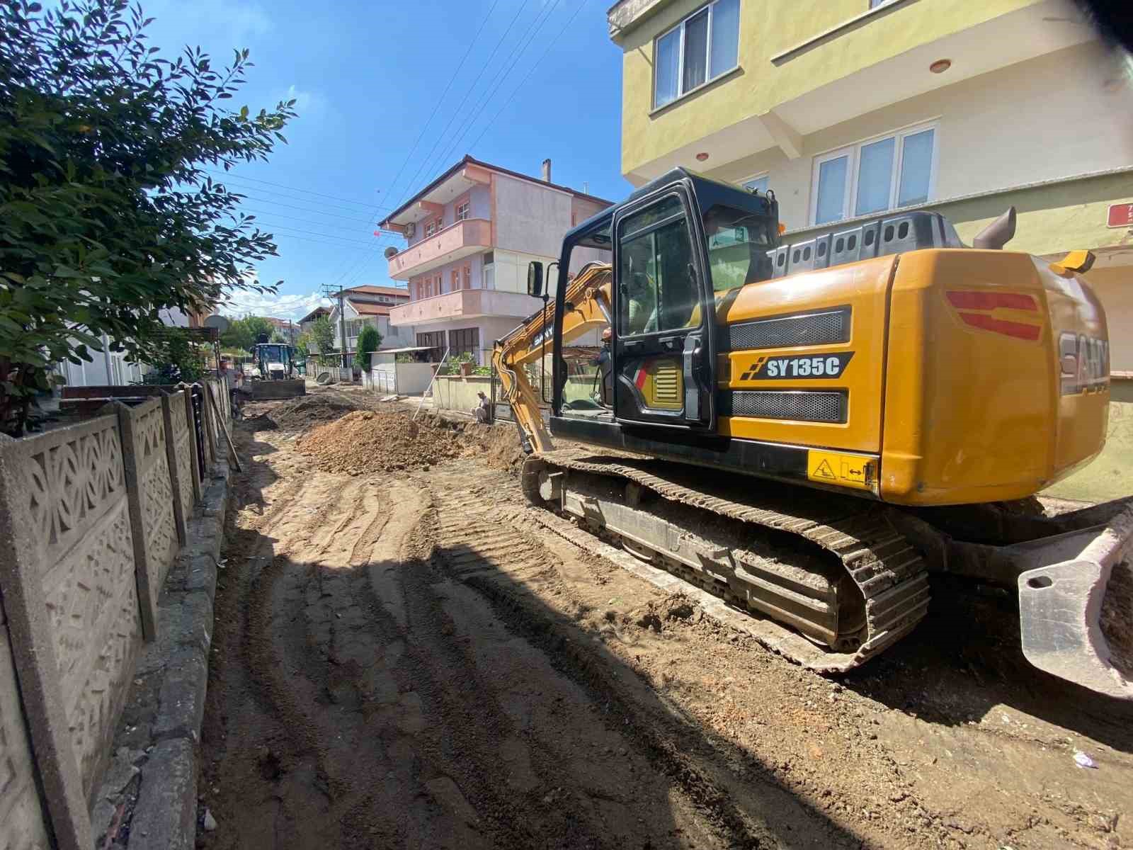 Altyapısı tamamlanan mahallelerde asfalt serimleri başlayacak
