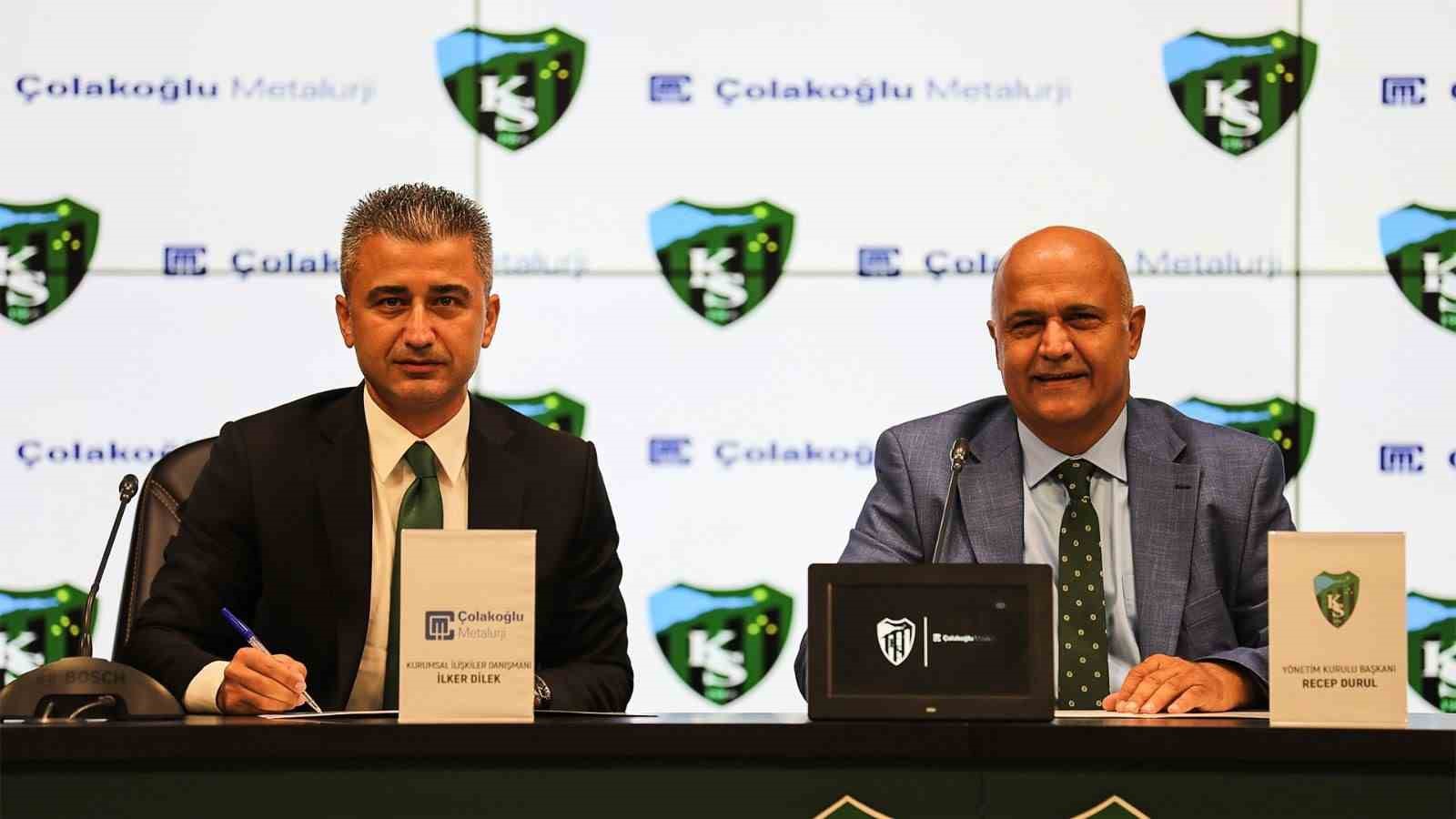 Kocaelispor’a yeni sponsor
