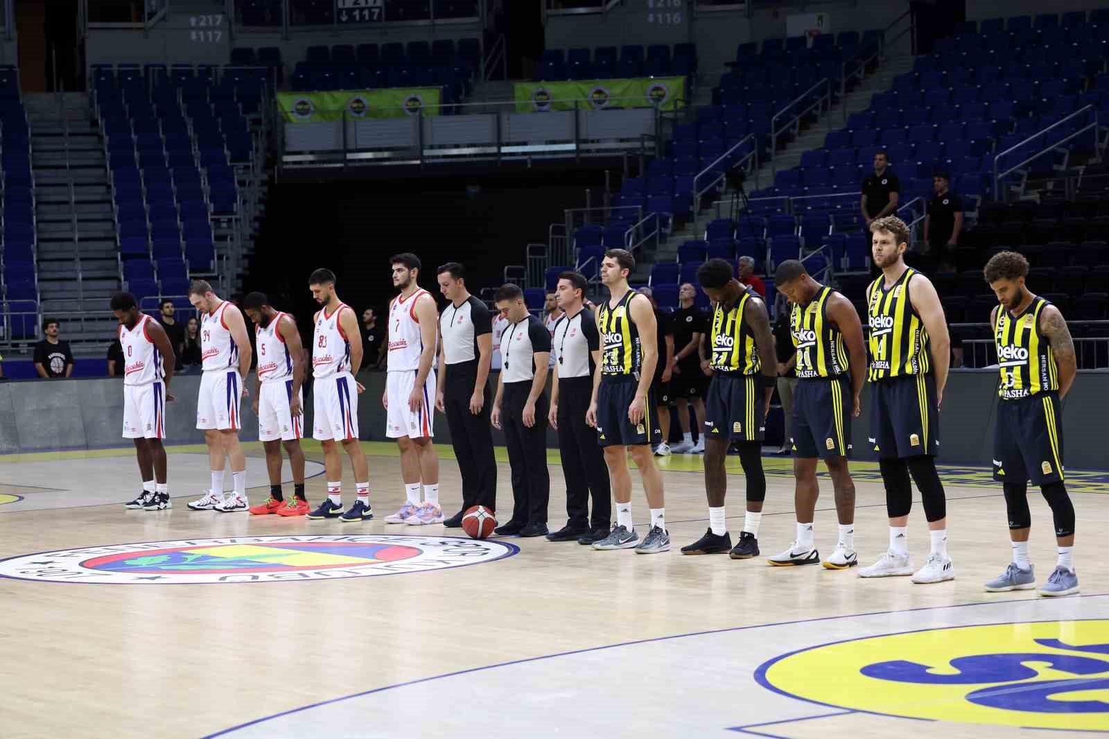 Fenerbahçe, hazırlık maçında Bahçeşehir Koleji’ni 97-80 mağlup etti
