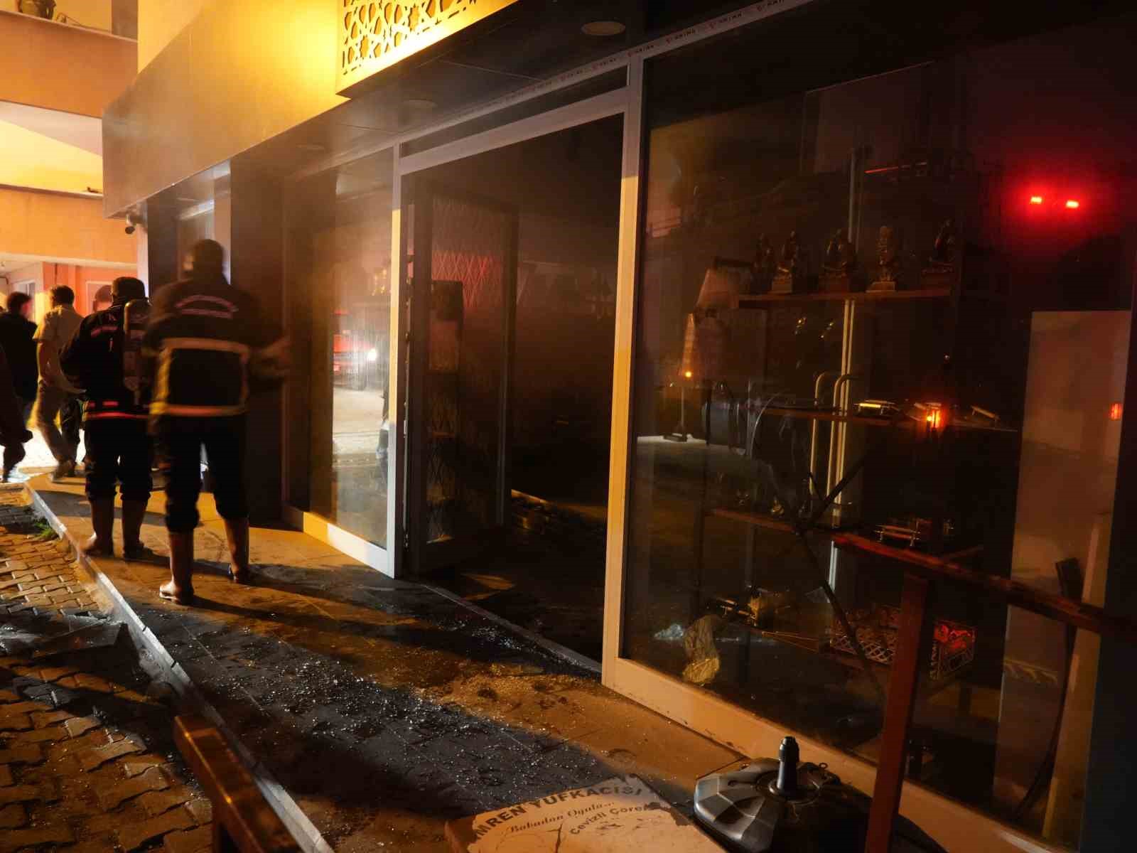 Kastamonu’da iş yerinde çıkan yangın büyümeden söndürüldü
