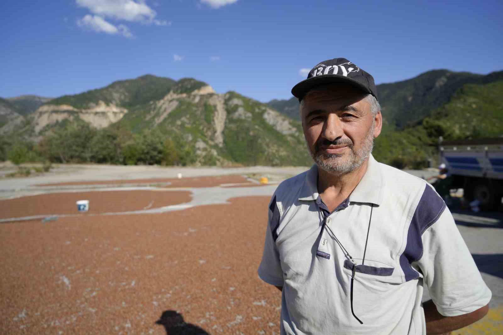 Hasadı tamamlayan üreticiler fındıkları kurutmak için Gümüşhane’yi mesken tuttu
