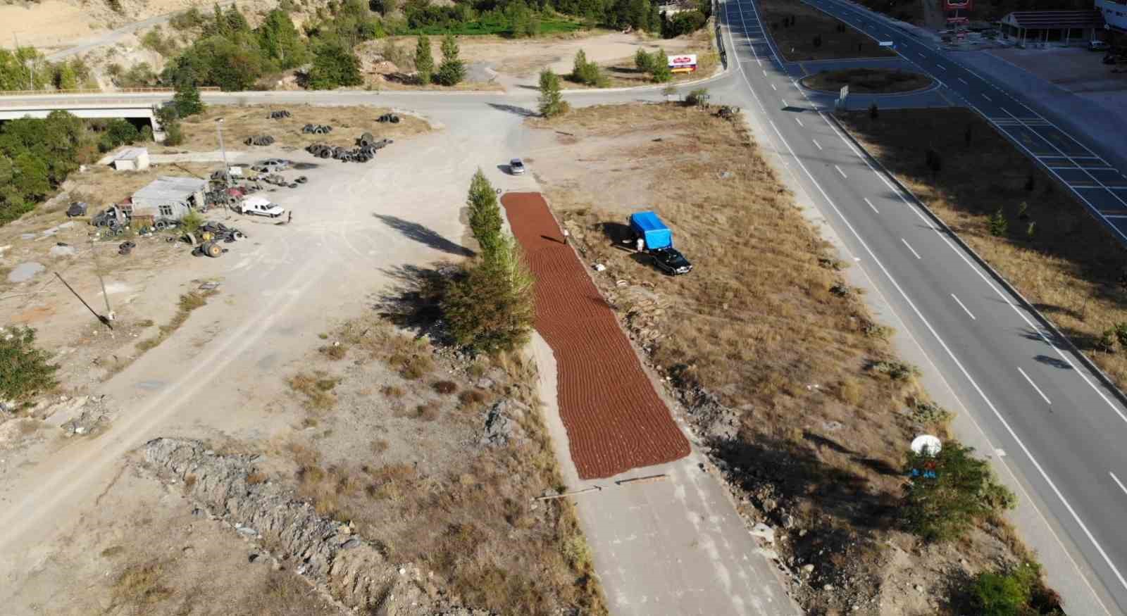 Hasadı tamamlayan üreticiler fındıkları kurutmak için Gümüşhane’yi mesken tuttu
