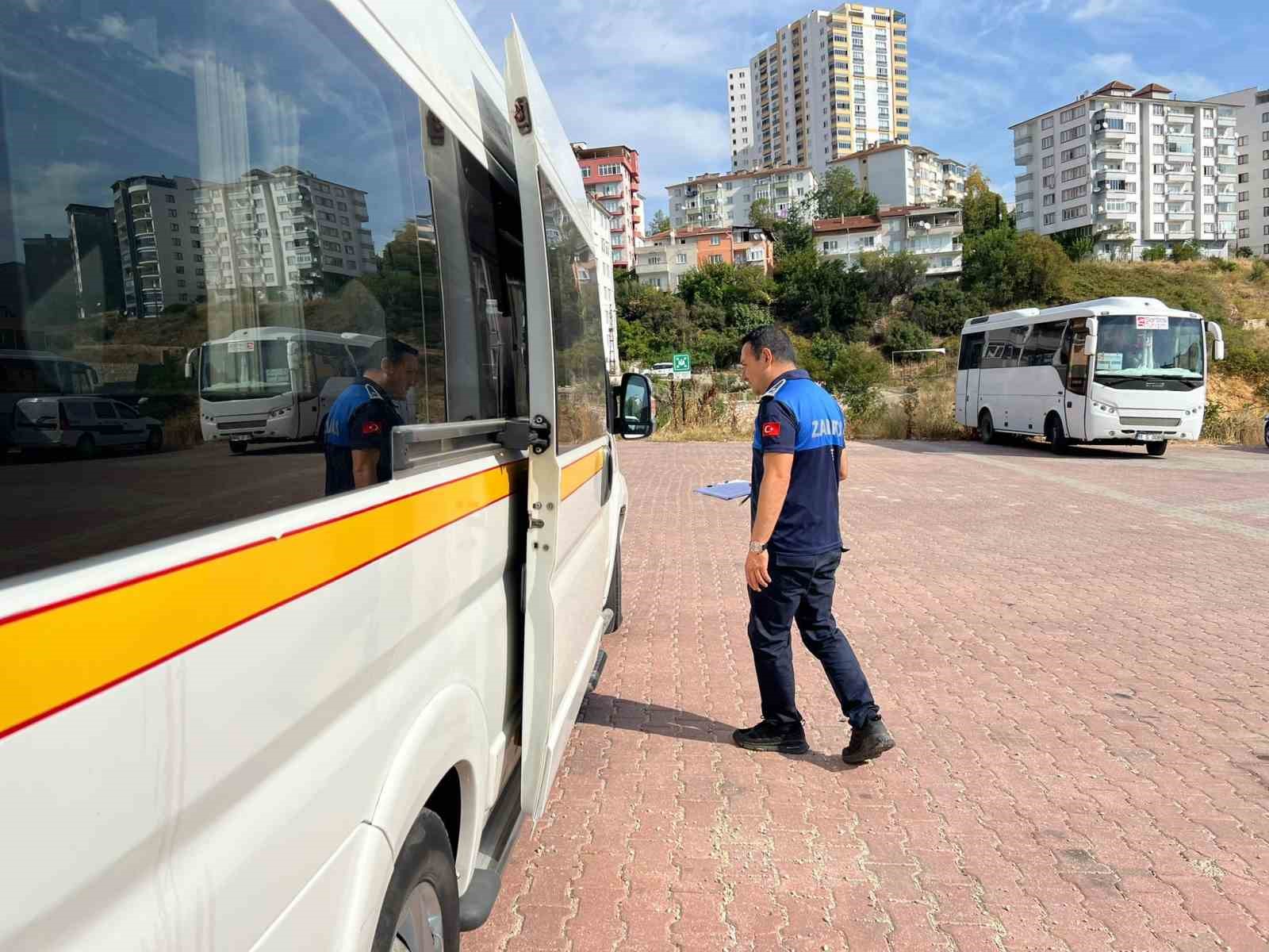 Okul servislerine yönelik denetim
