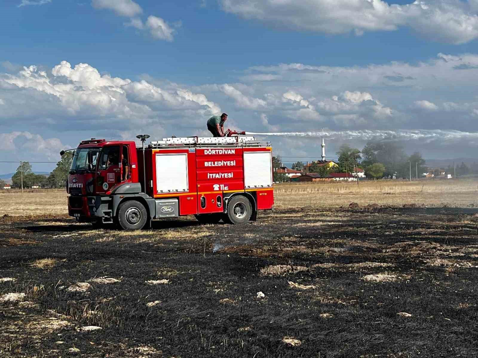 73 dönüm arazinin yanmasına sebep olan kişiye 141 bin lira ceza
