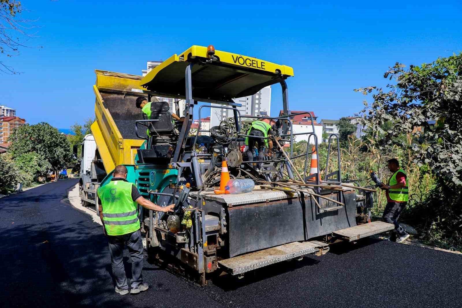 Fatsa’da asfalt mutluluğu
