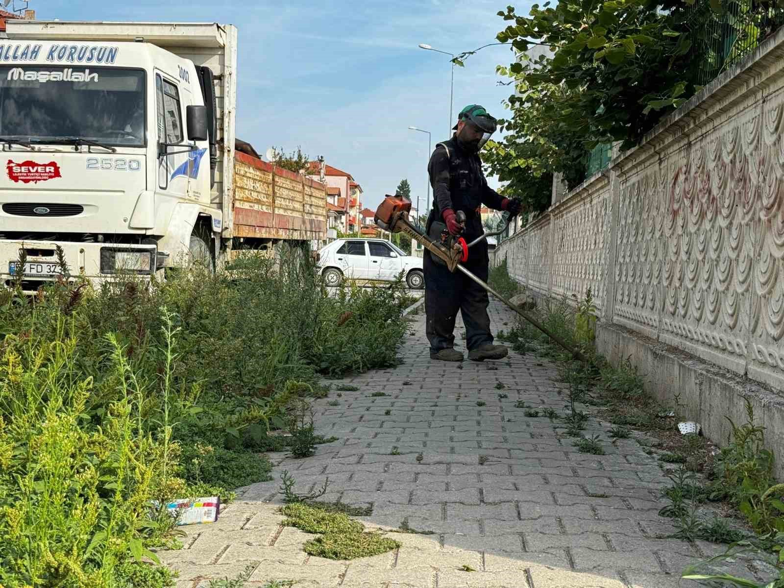 Erenler’de park ve bahçelerde çalışmalar sürüyor
