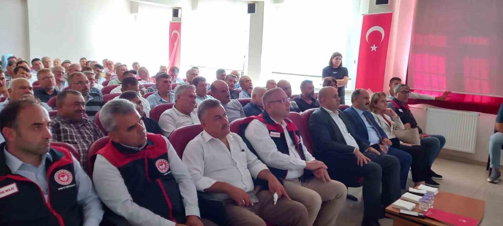 Buldanlı üreticilere yeni destekleme modeli anlatıldı
