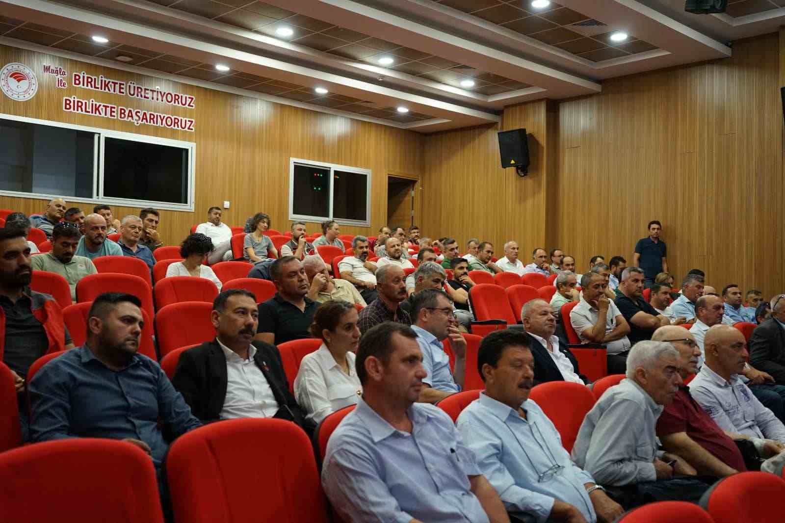 Muğla’da yeni tarımsal destekleme modeli üreticilere anlatıldı
