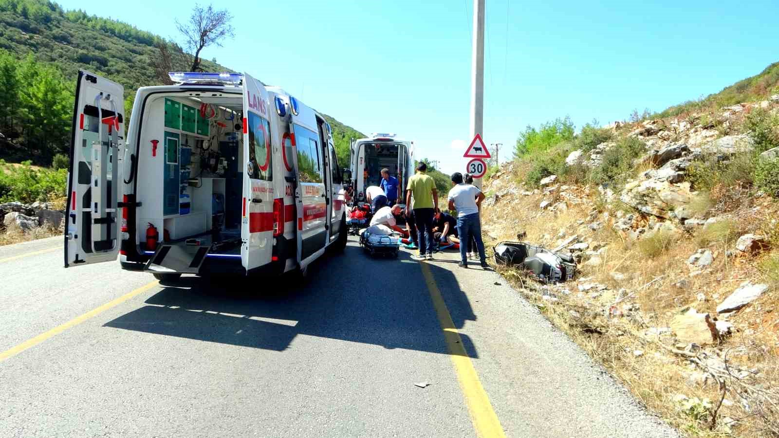 Muğla Menteşe’de trafik kazası: 2 yaralı
