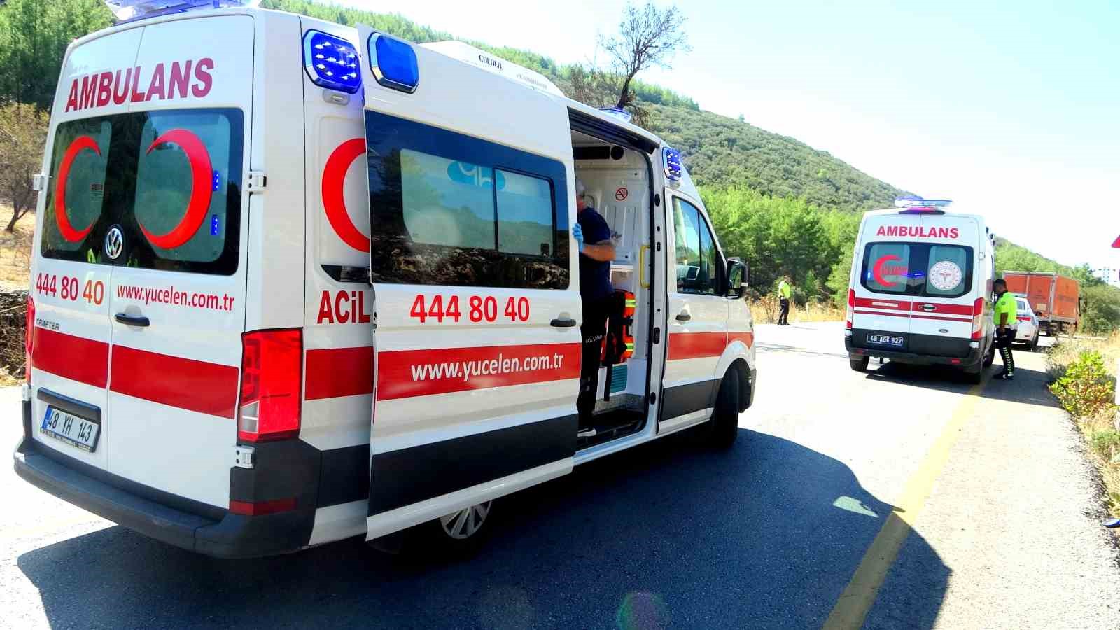 Muğla Menteşe’de trafik kazası: 2 yaralı
