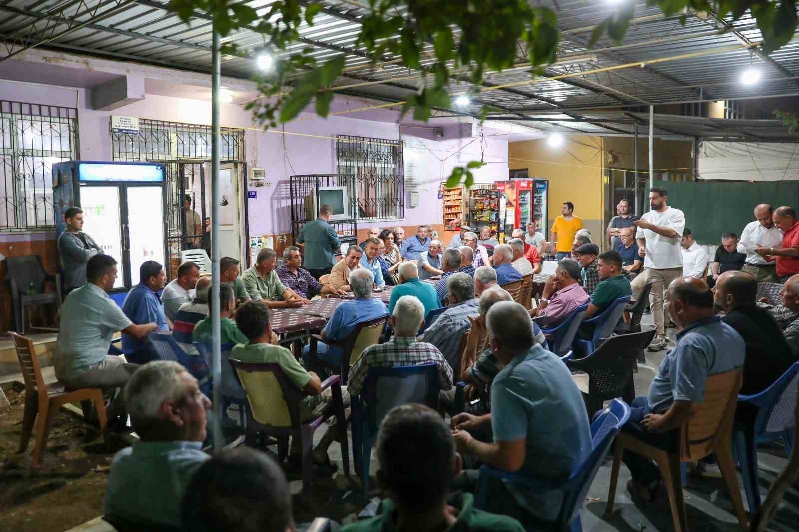 Başkan Yetişkin vatandaşlarla buluşmaya devam ediyor
