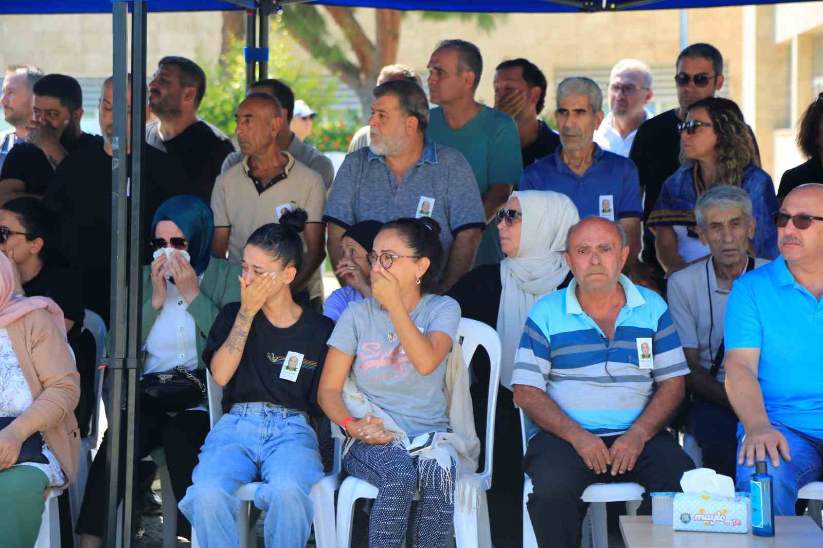 Trafik kazasında hayatını kaybeden polis memuruna gözü yaşlı veda
