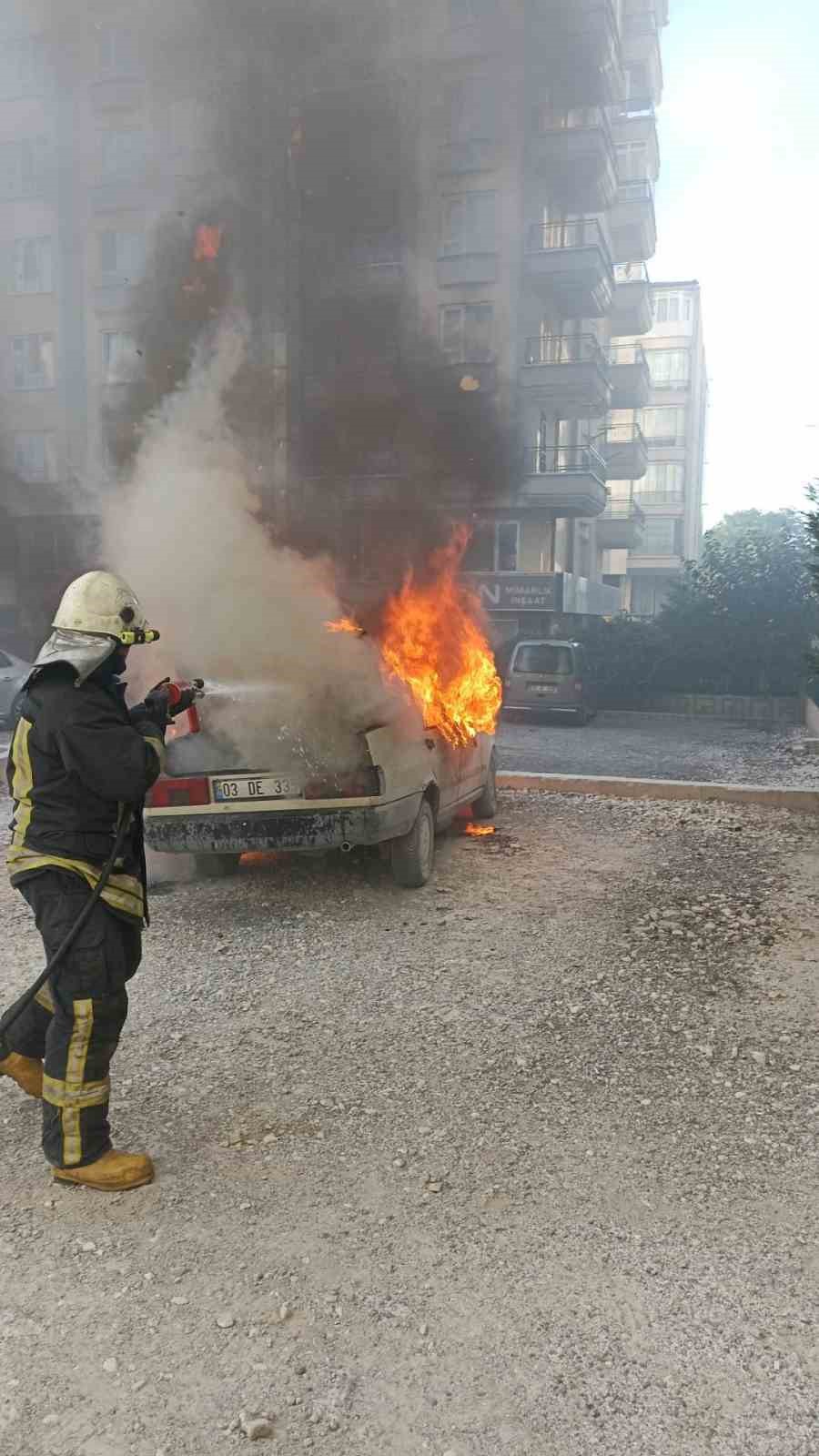 Fiat Tofaş alev alev yandı
