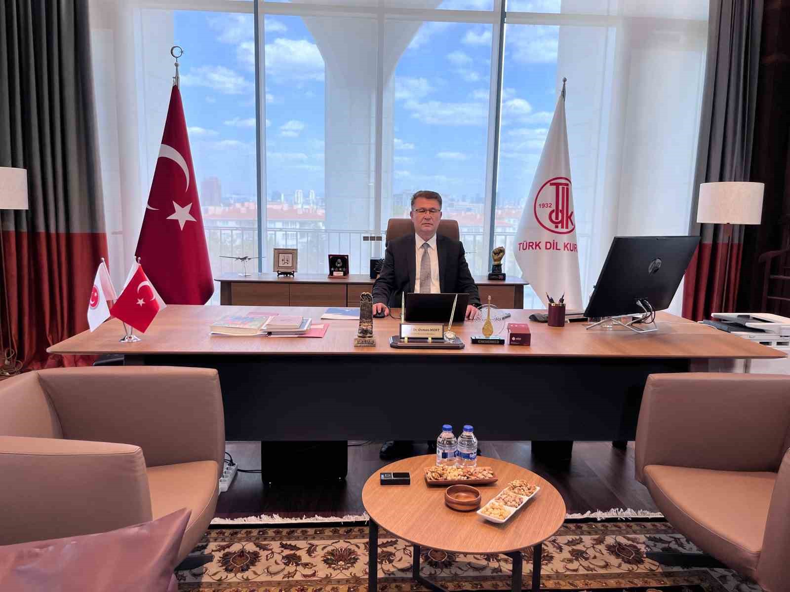 TDK Başkanı Mert: “Türkiye Cumhuriyeti ve Azerbaycan Cumhuriyeti herhangi bir harf değişikliği yapmayacak