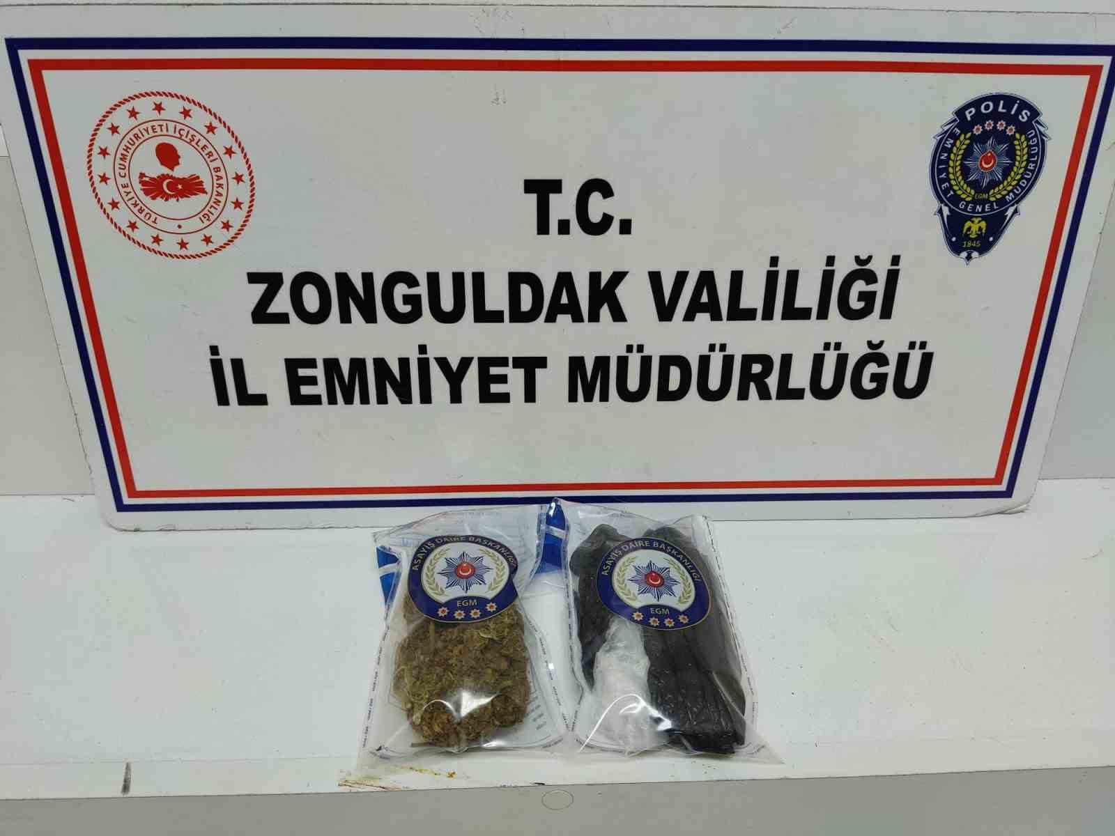 Zonguldak’ta uyuşturucu operasyonu: 2 şüpheli tutuklandı
