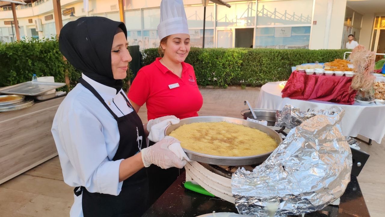 Doğu Akdeniz’in termal sağlık merkezinde gastronomi festivali
