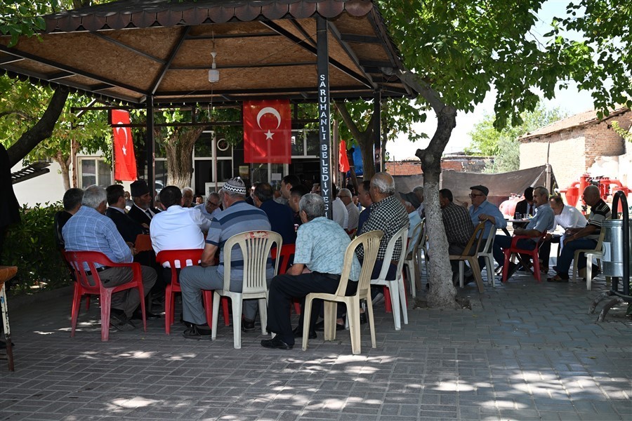 Vali Ünlü, Saruhanlı’da yatırımları inceledi, vatandaşlarla buluştu
