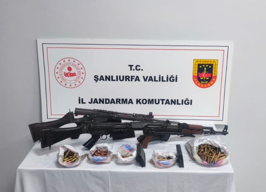 Şanlıurfa’da silah kaçakçılığı operasyonunda 5 gözaltı
