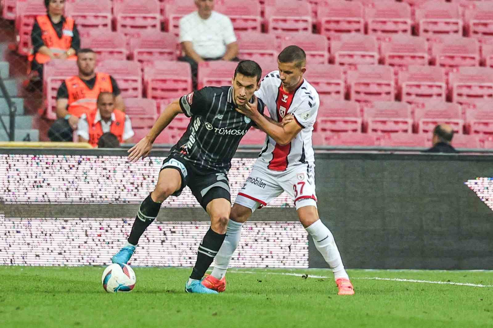 Trendyol Süper Lig: Samsunspor: 0 - Konyaspor: 1 (Maç sonucu)
