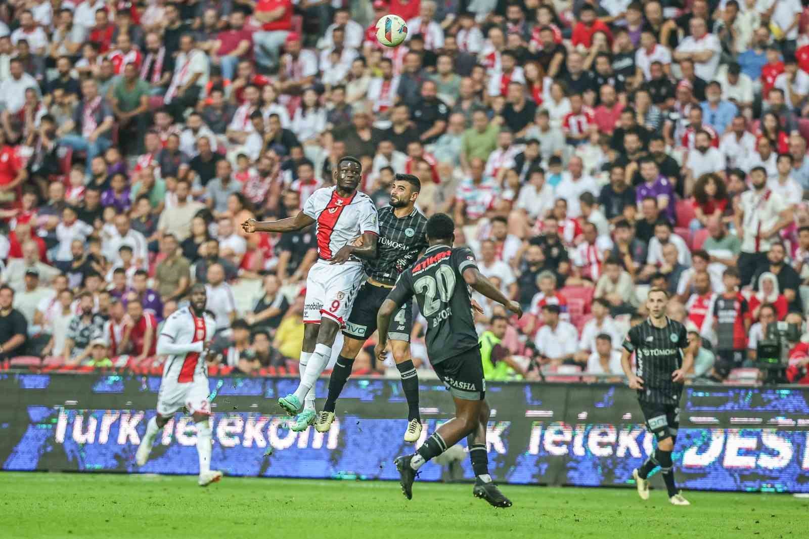 Trendyol Süper Lig: Samsunspor: 0 - Konyaspor: 1 (Maç sonucu)
