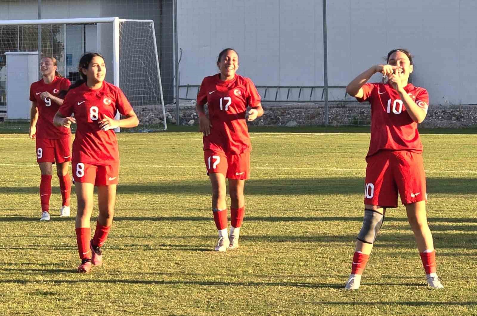 U17 Kız Milli Takımı, Belarus’u 4-2 mağlup etti
