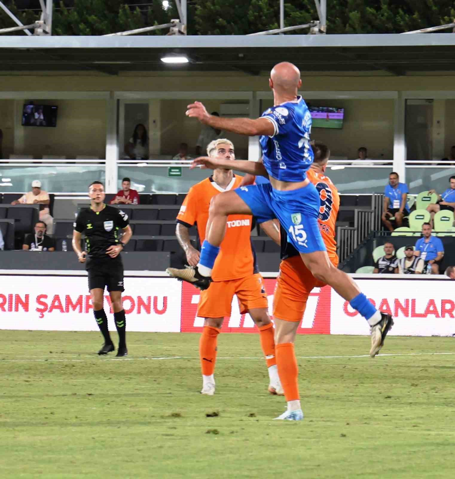 Trendyol Süper Lig: Bodrum FK: 0 - Başakşehir FK: 1 (Maç sonucu)
