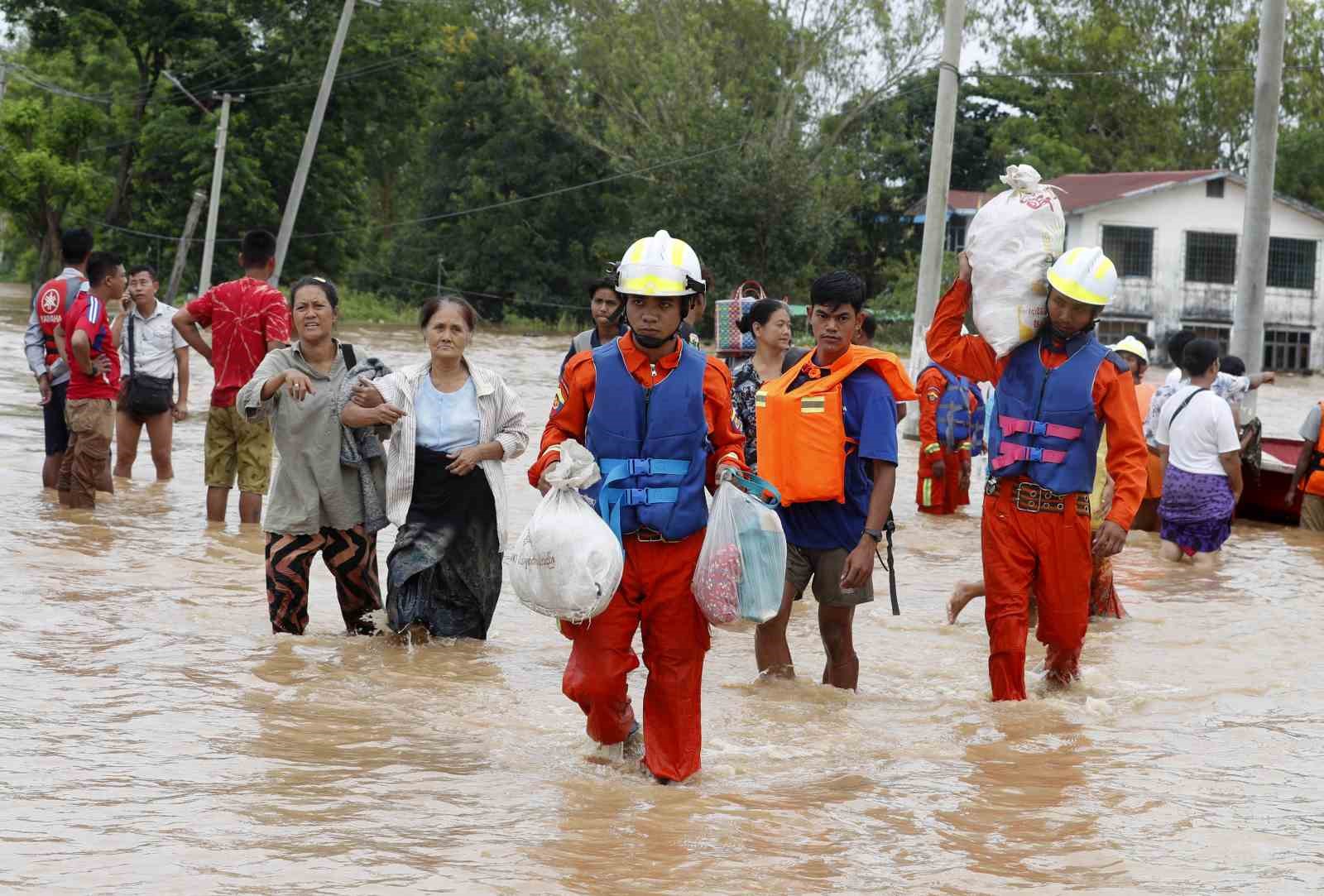 Myanmar’daki sel ve toprak kaymalarında can kaybı 74’e yükseldi
