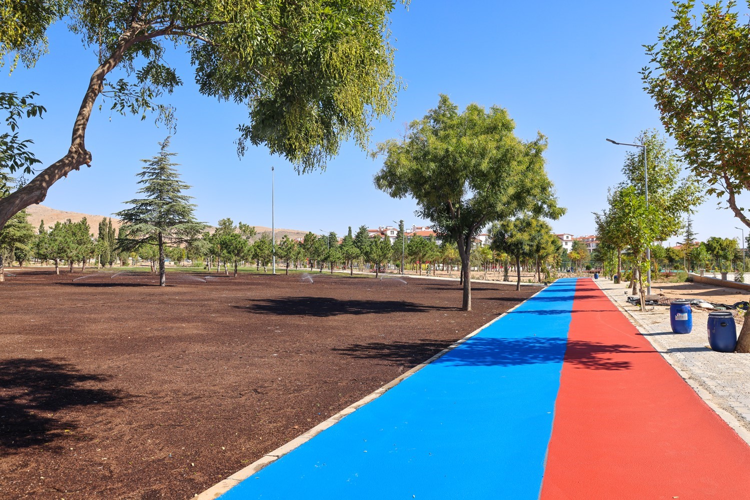 Konya’nın en uzun bisiklet ve yürüyüş yolu Yelda Park’ta
