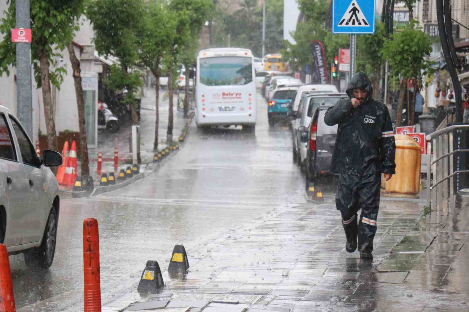 Bolu için sağanak uyarısı
