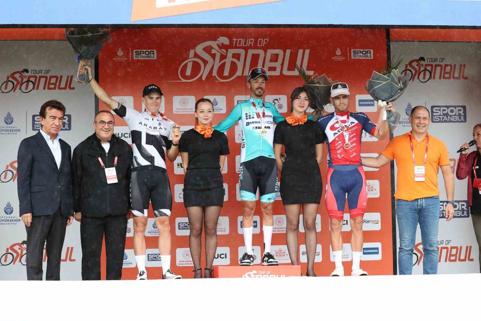 Tour of İstanbul’da kazanan Burgaudeau
