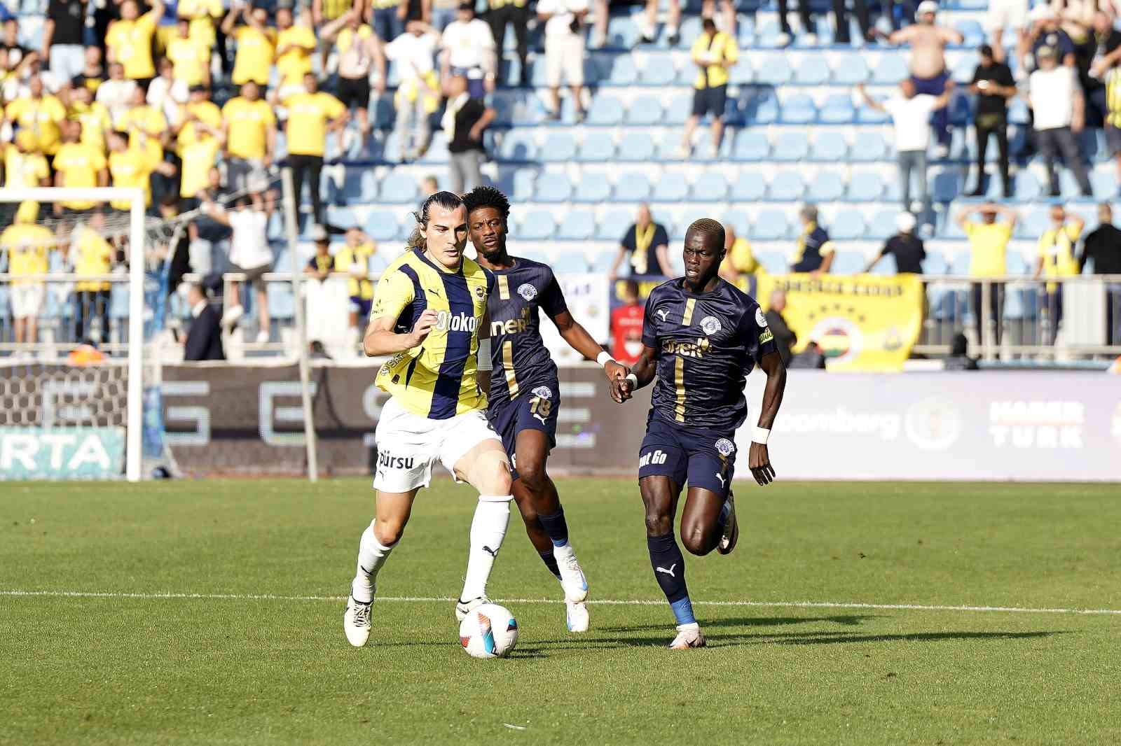 Trendyol Süper Lig: Kasımpaşa: 0 - Fenerbahçe: 0
