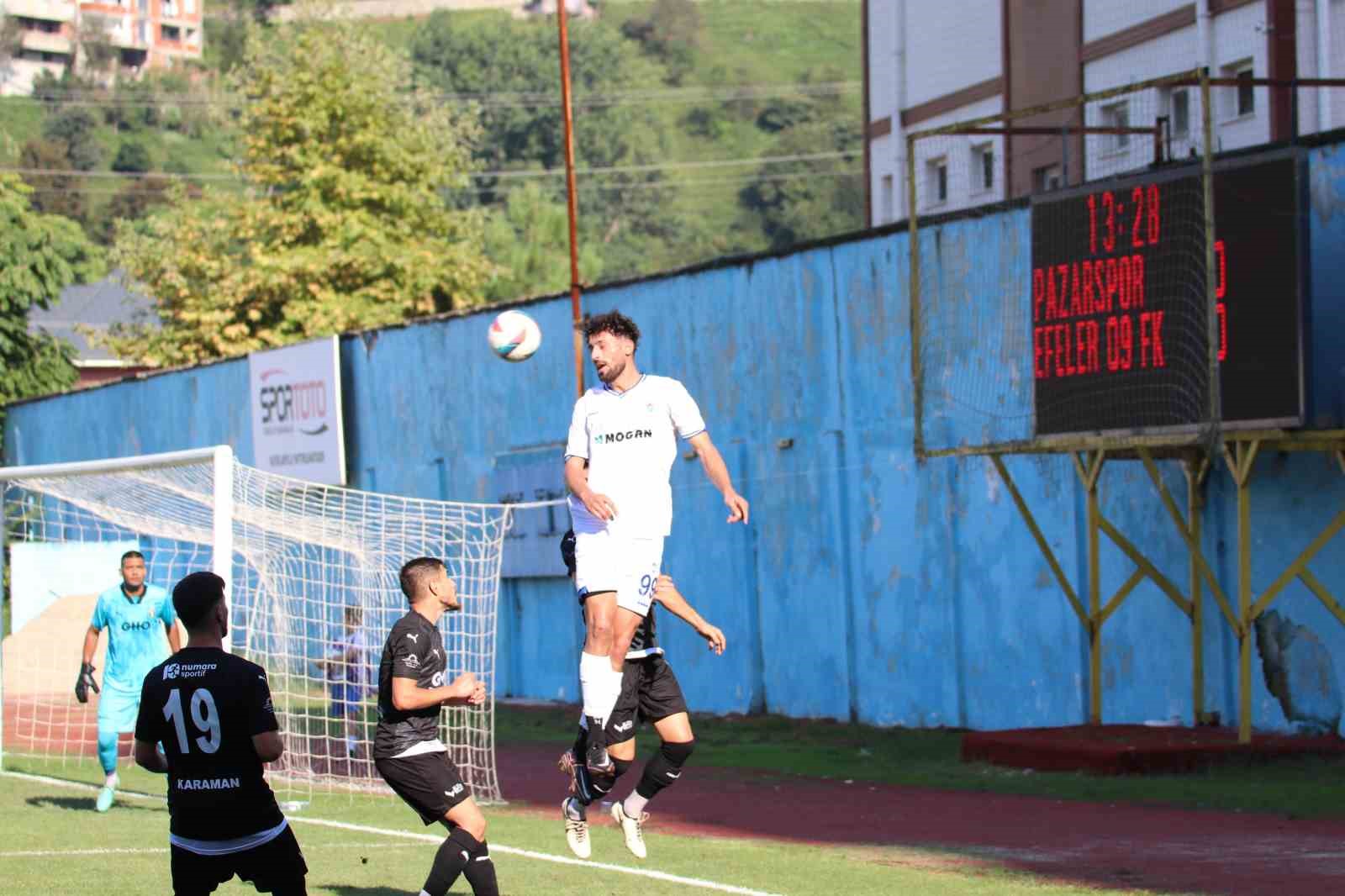 TFF 3. Lig: Pazarspor: 0 - Efeler 09: 0
