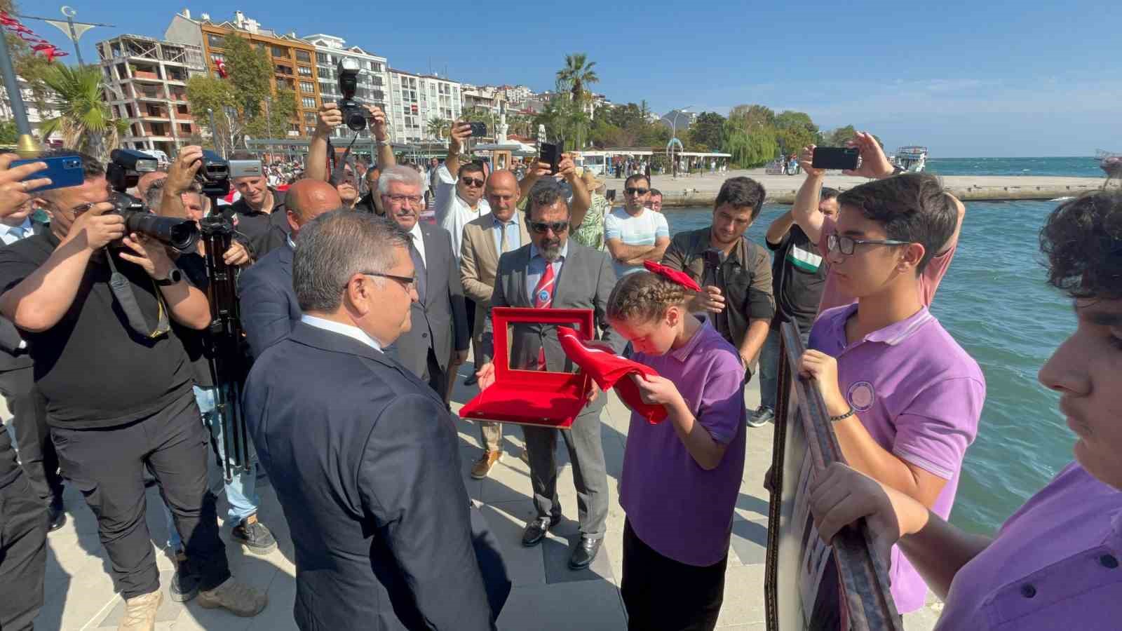 Atatürk’ün Sinop’a gelişi coşkuyla kutlandı
