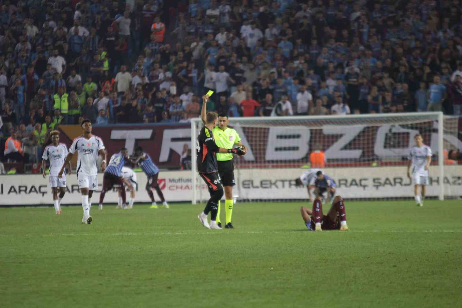 Trendyol Süper Lig: Trabzonspor: 1 - Beşiktaş: 1  (Maç sonucu)
